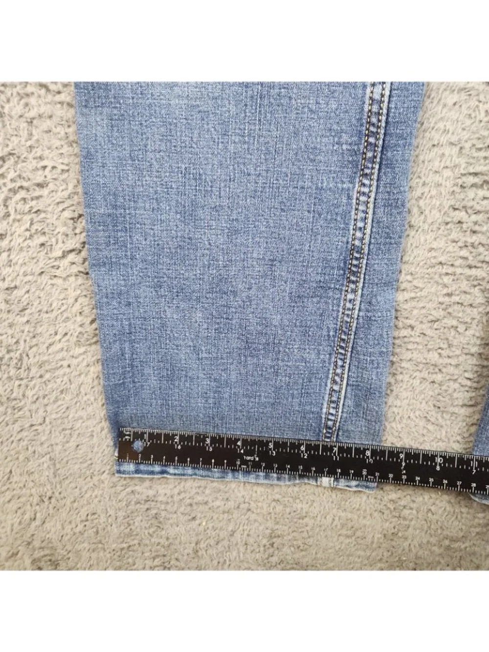 Women's Wrangler Retro Mae Mid Rise Bootcut Jean 27/3 x 32 Western Cowgirl 9MWZ - Picture 5 of 11